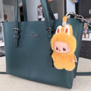 🦖💛 Forest Green Coach Mollie 25 Bag & Yellow ‘Y’ Labubu 💛 🦖